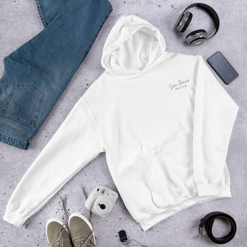 San Rocco Italia Embroidered Logo Unisex Hoodie - Image 17