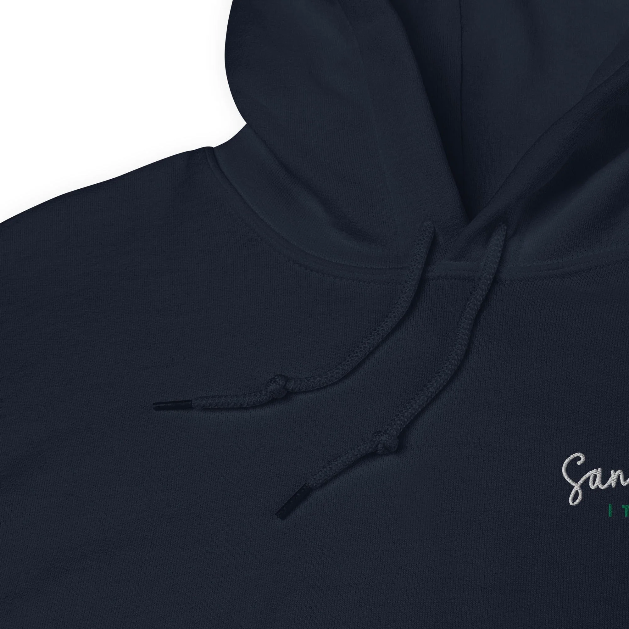 San Rocco Italia Embroidered Logo Unisex Hoodie - Image 3