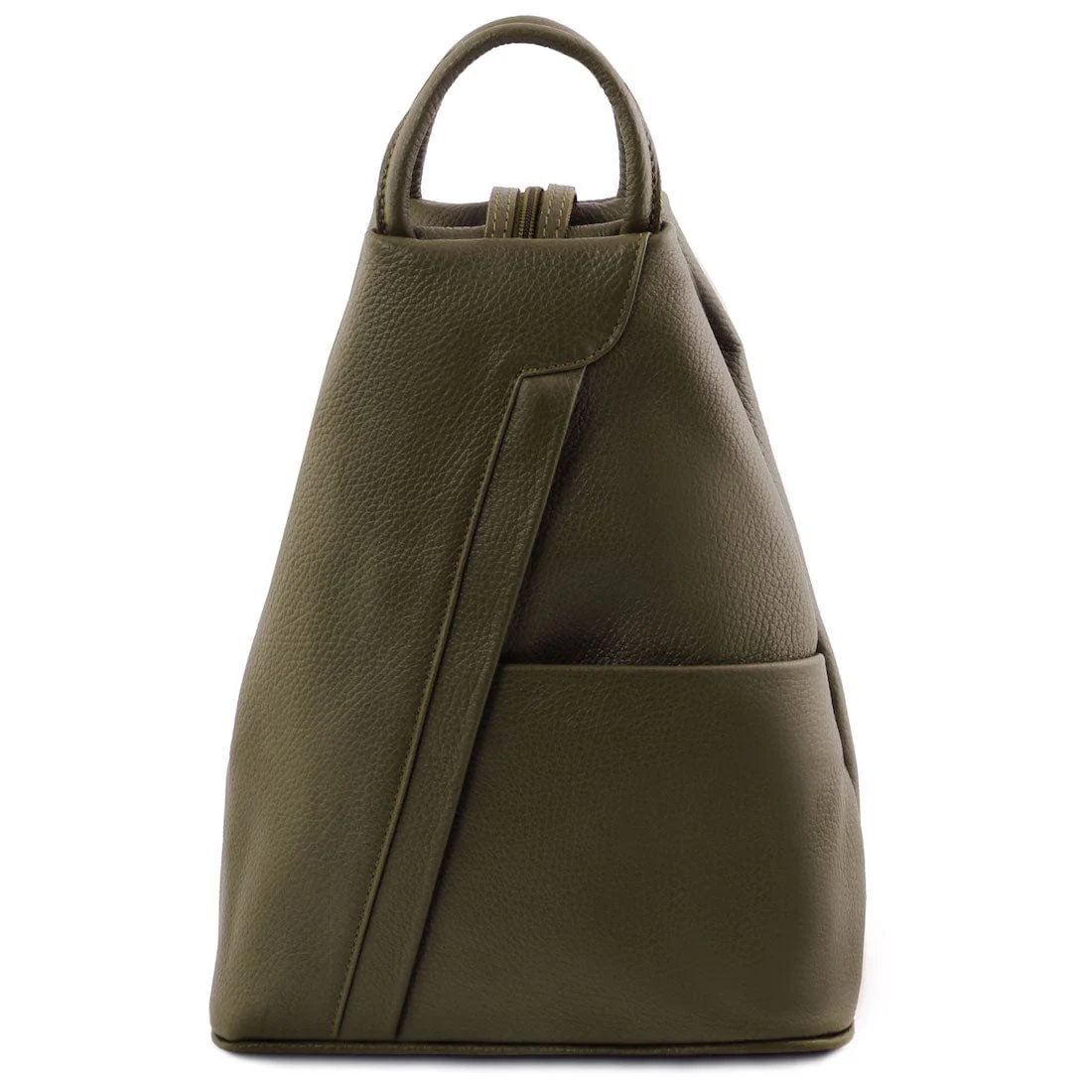 Shanghai - Italian leather backpack - pebbled leather | TL141881 - Image 30