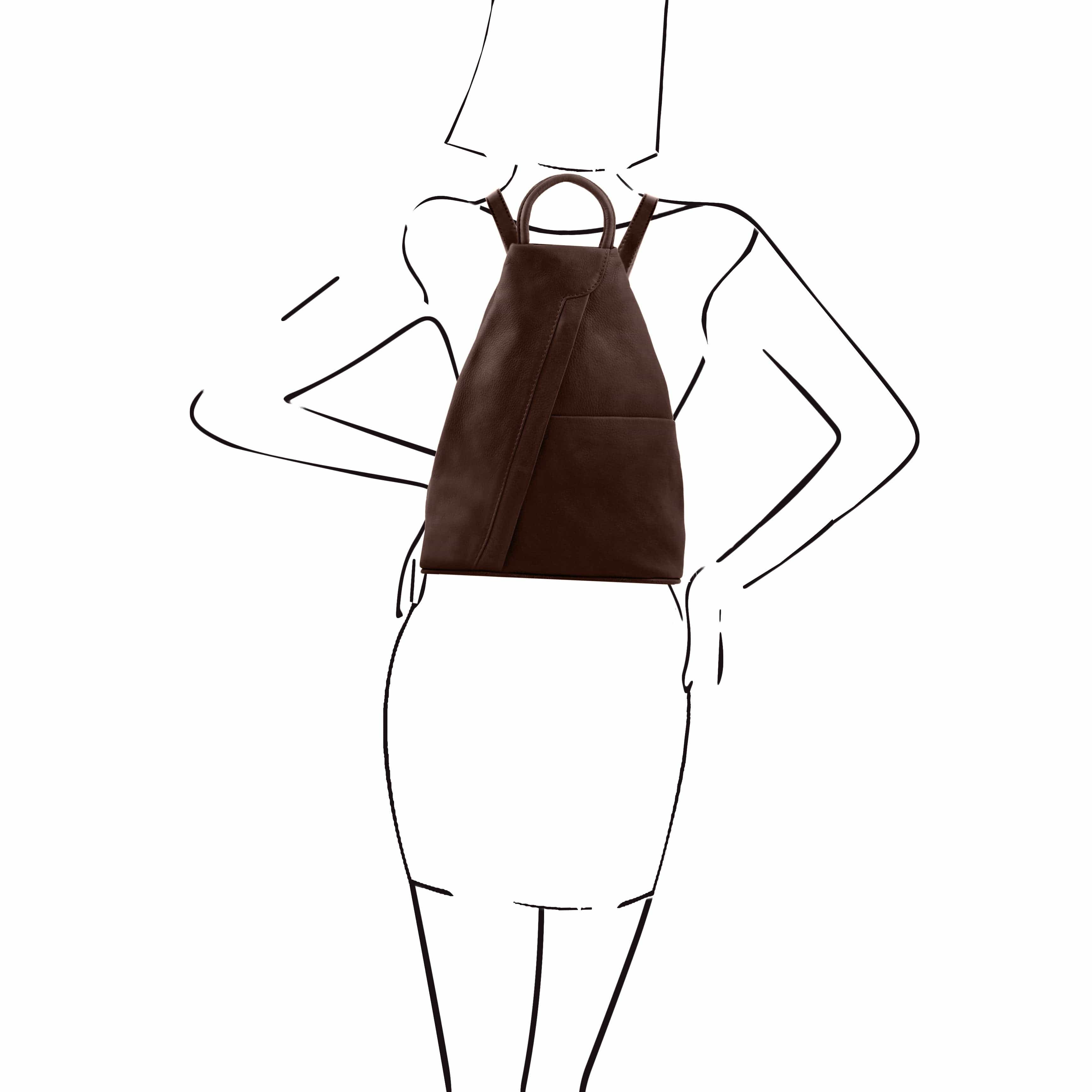 Shanghai - Italian leather backpack - full-grain leather | TL140963 - Image 17