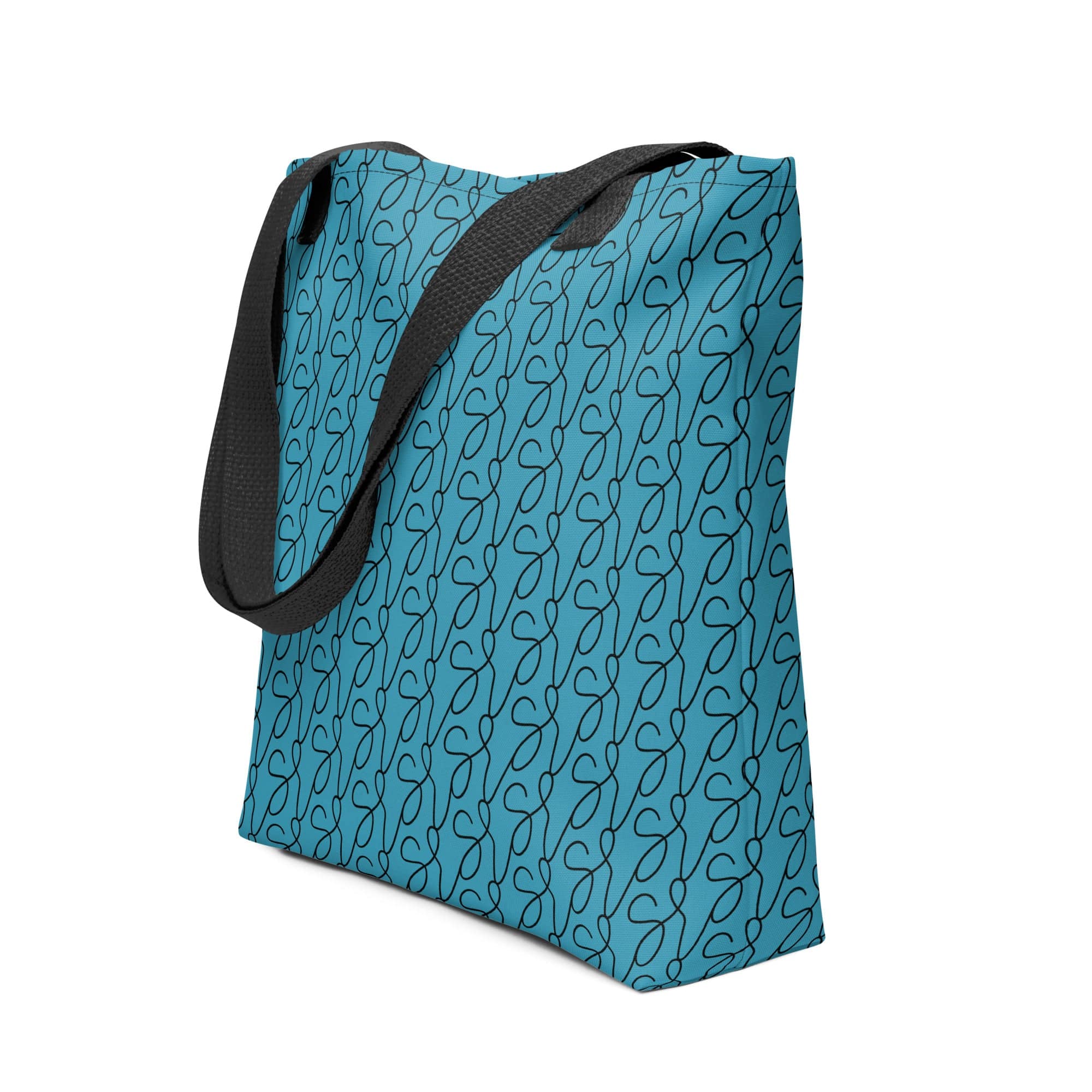 Teal Logo Tote Bag - Image 3