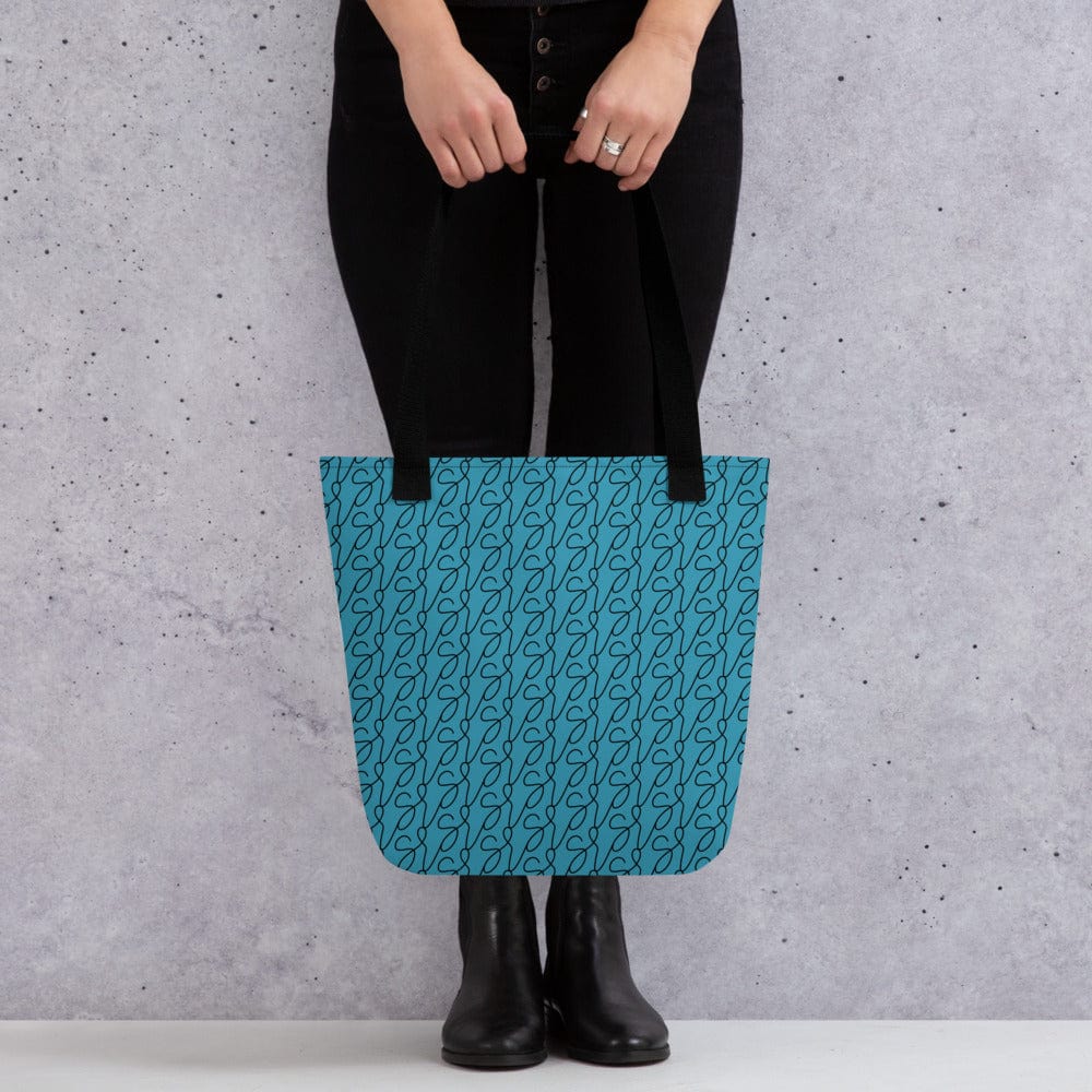 Teal Logo Tote Bag - Image 5