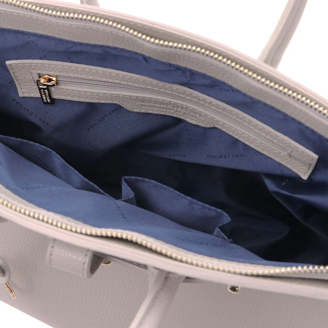 TL Bag - Leather handbag with golden hardware | TL141529 - Image 114