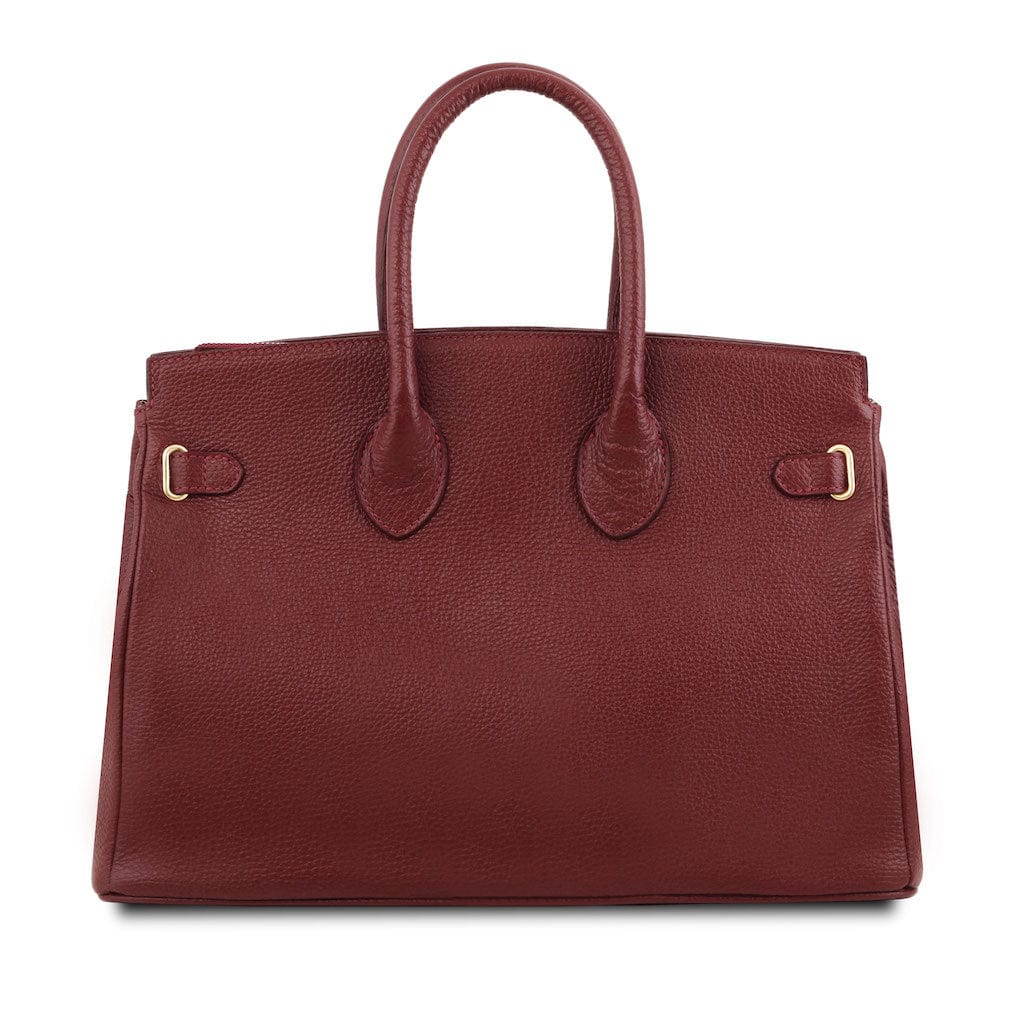 TL Bag - Leather handbag with golden hardware | TL141529 - Image 13