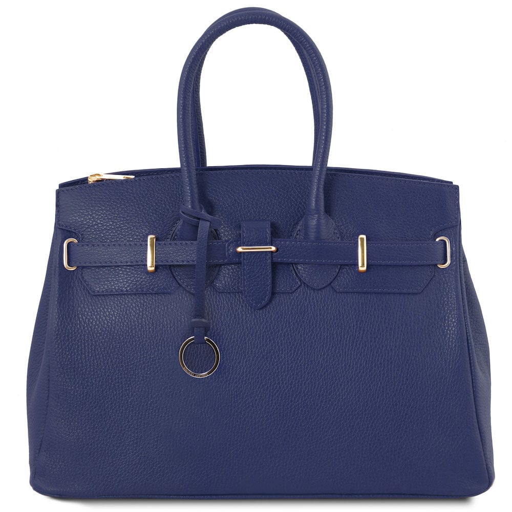 TL Bag - Leather handbag with golden hardware | TL141529 - Image 18
