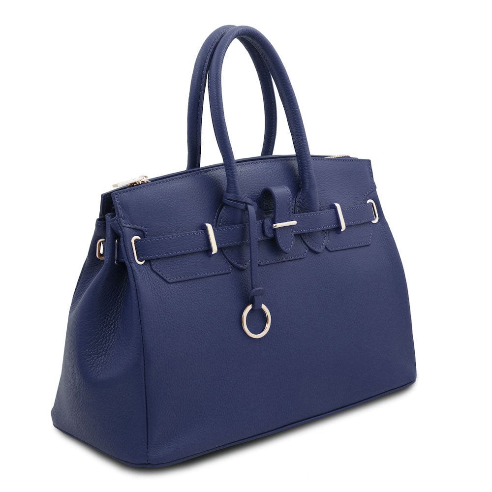 TL Bag - Leather handbag with golden hardware | TL141529 - Image 19