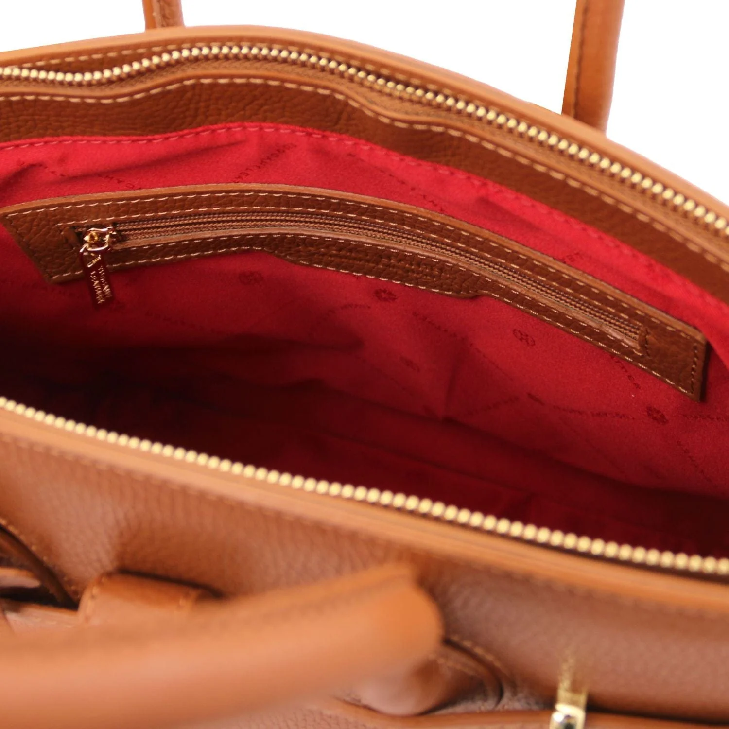 TL Bag - Leather handbag with golden hardware | TL141529 - Image 28