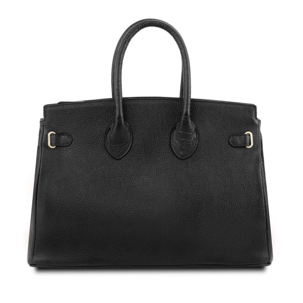 TL Bag - Leather handbag with golden hardware | TL141529 - Image 34