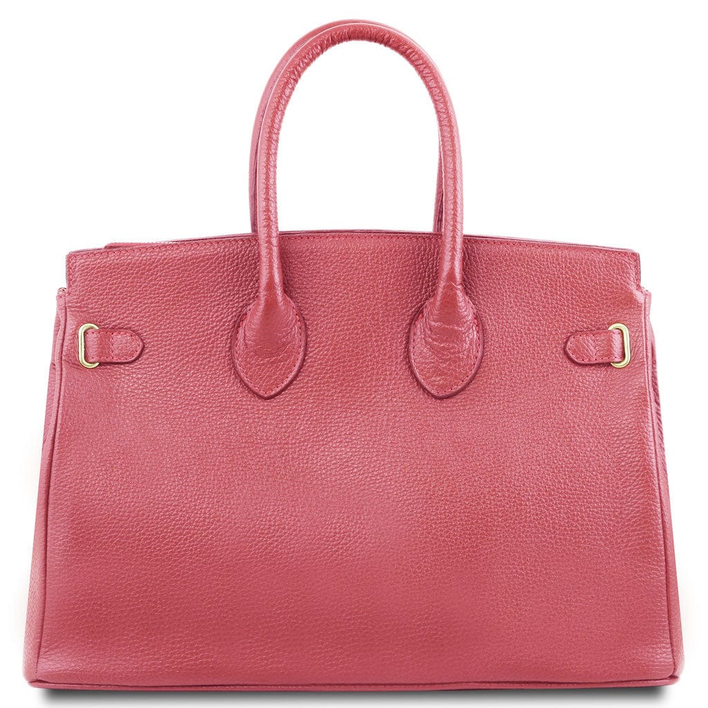 TL Bag - Leather handbag with golden hardware | TL141529 - Image 72