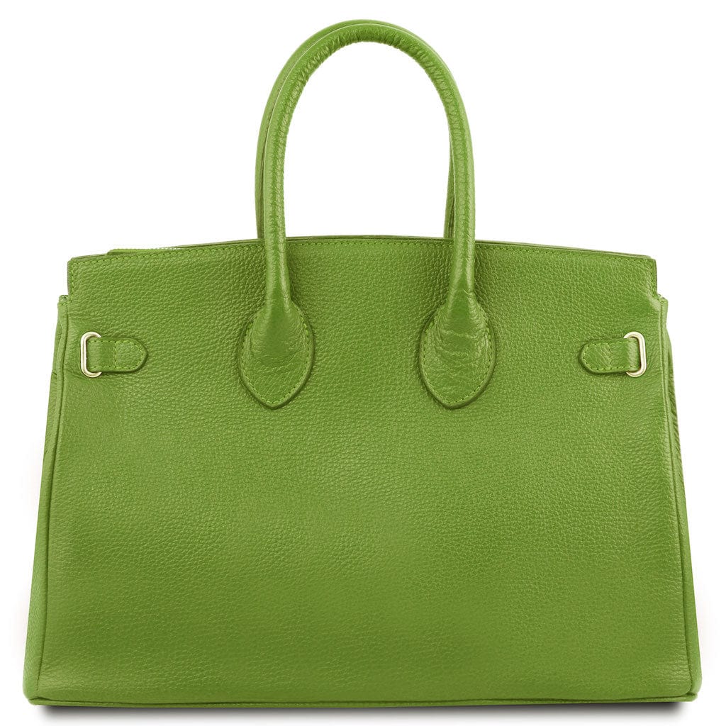 TL Bag - Leather handbag with golden hardware | TL141529 - Image 78