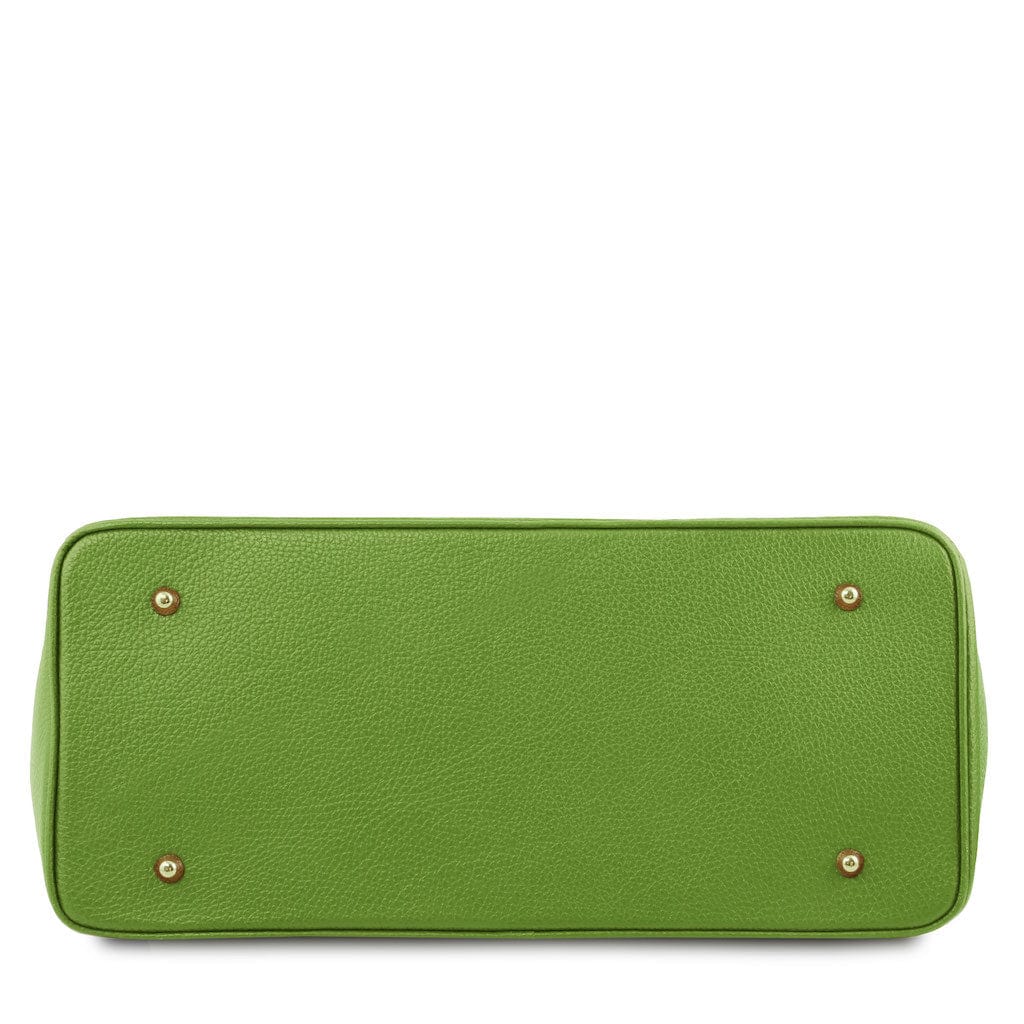 TL Bag - Leather handbag with golden hardware | TL141529 - Image 81