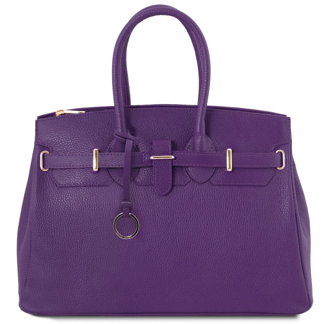 TL Bag - Leather handbag with golden hardware | TL141529 - Image 89