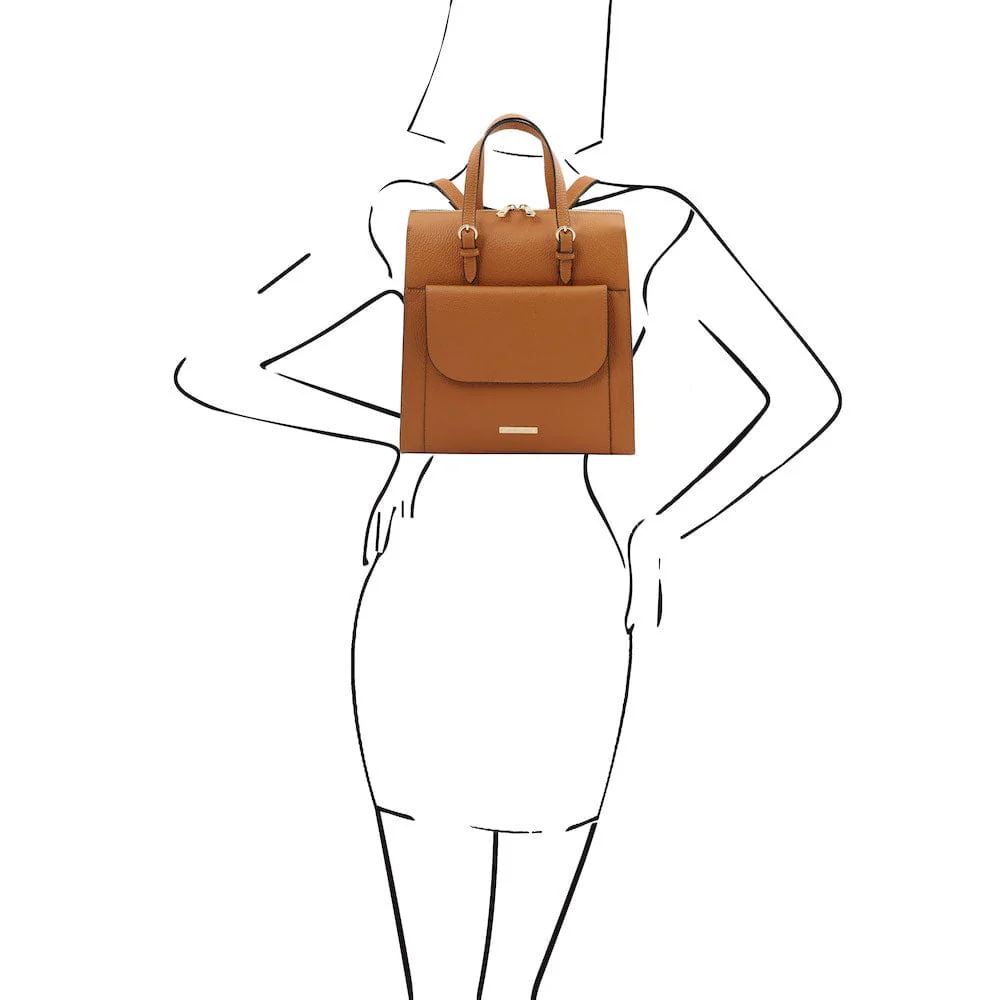 TL Bag - Italian Leather Convertible Backpack | TL142211 - Image 13