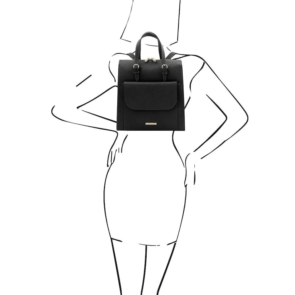 TL Bag - Italian Leather Convertible Backpack | TL142211 - Image 23
