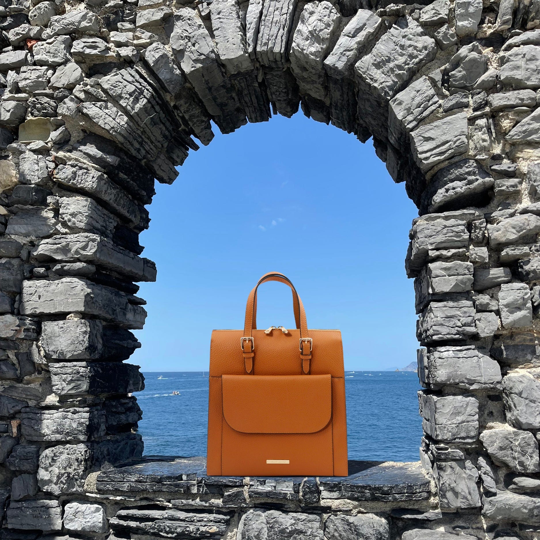 TL Bag - Italian Leather Convertible Backpack | TL142211 - Image 3