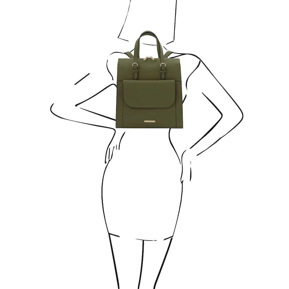 TL Bag - Italian Leather Convertible Backpack | TL142211 - Image 57