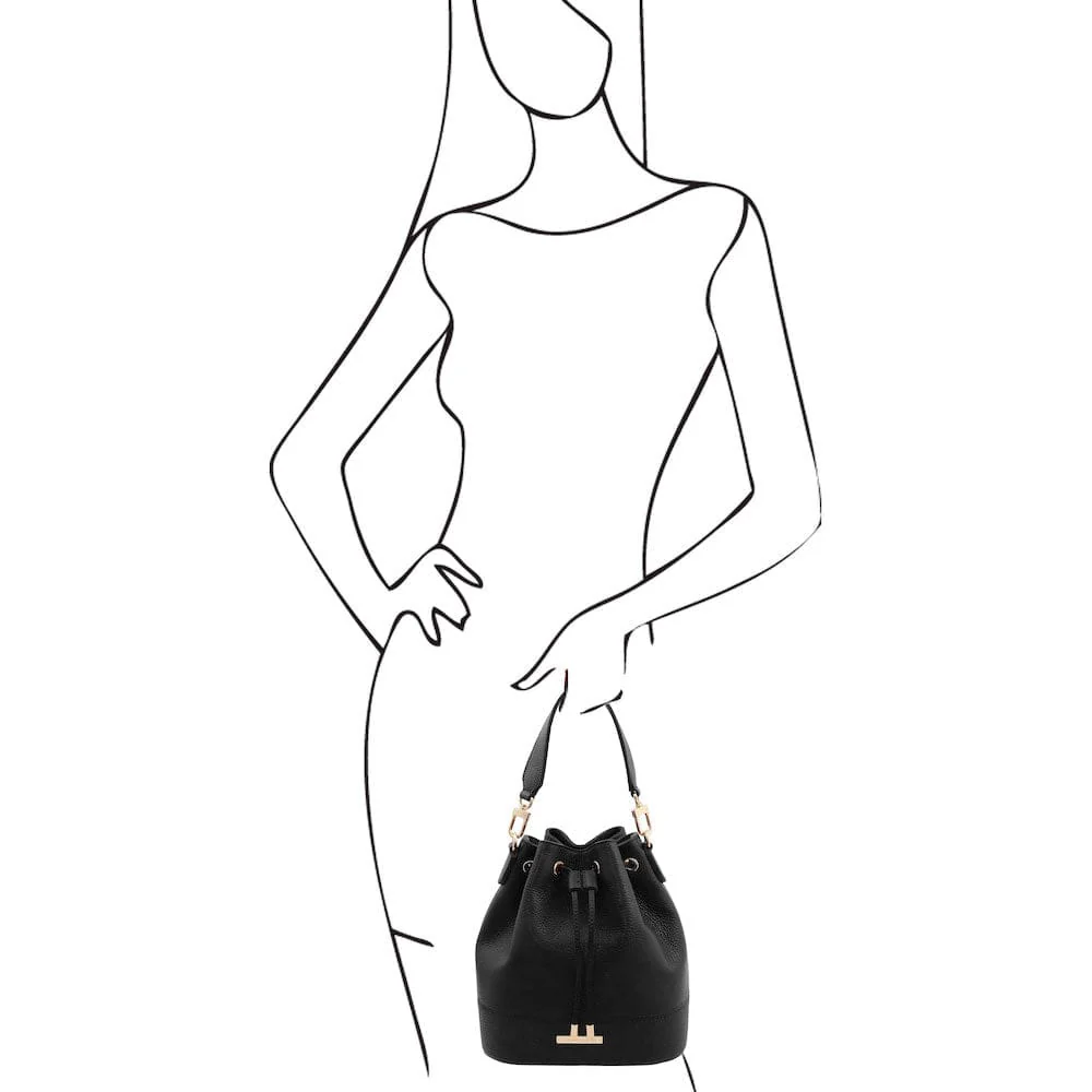 TL Bag - Leather bucket bag | TL142146 - Image 24