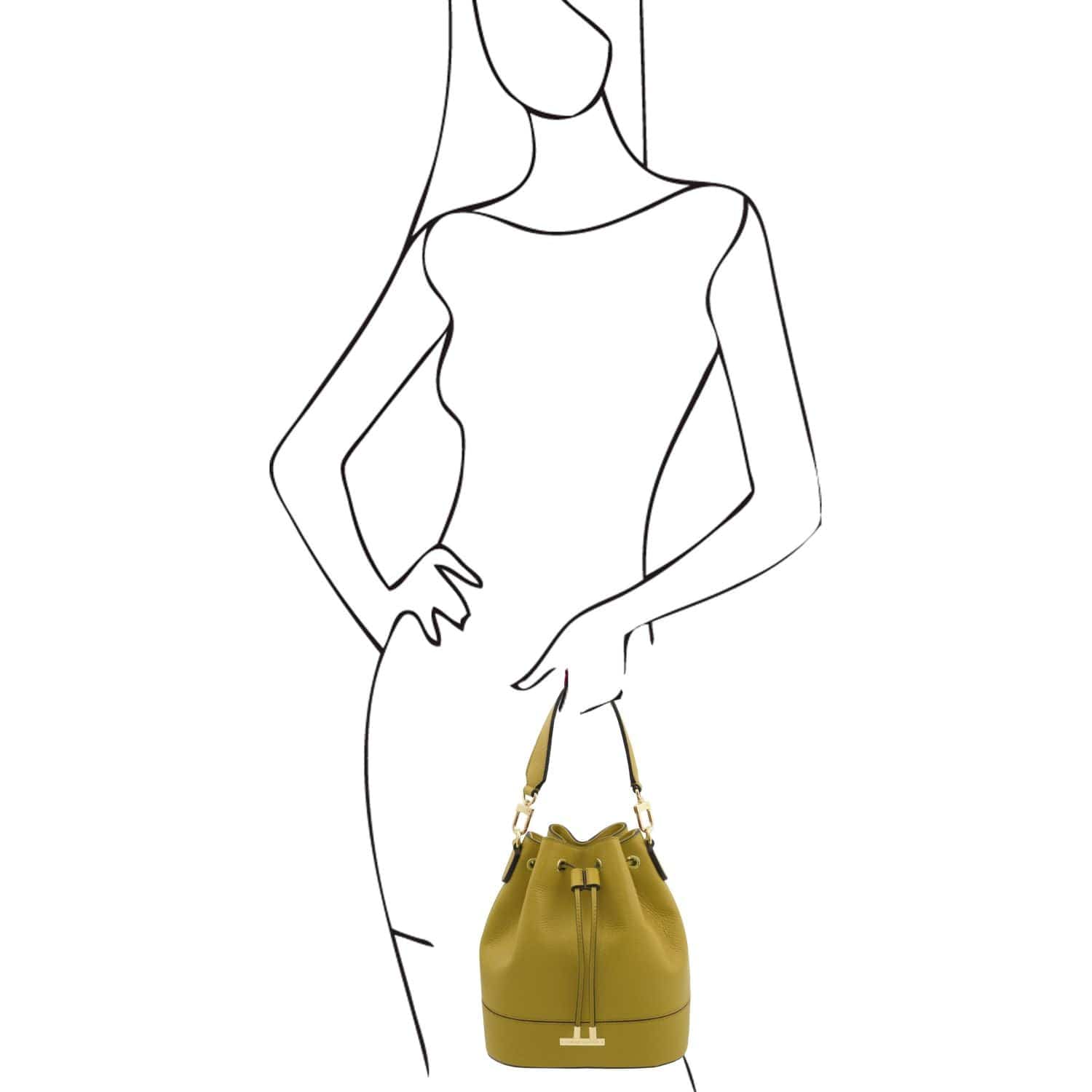 TL Bag - Leather bucket bag | TL142146 - Image 42