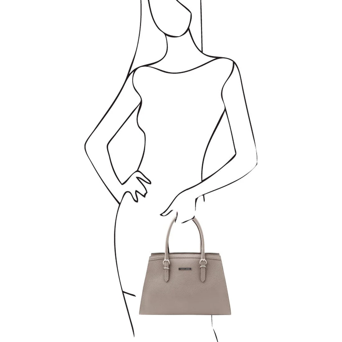 TL Bag - Italian leather handbag | TL142147 - Image 56