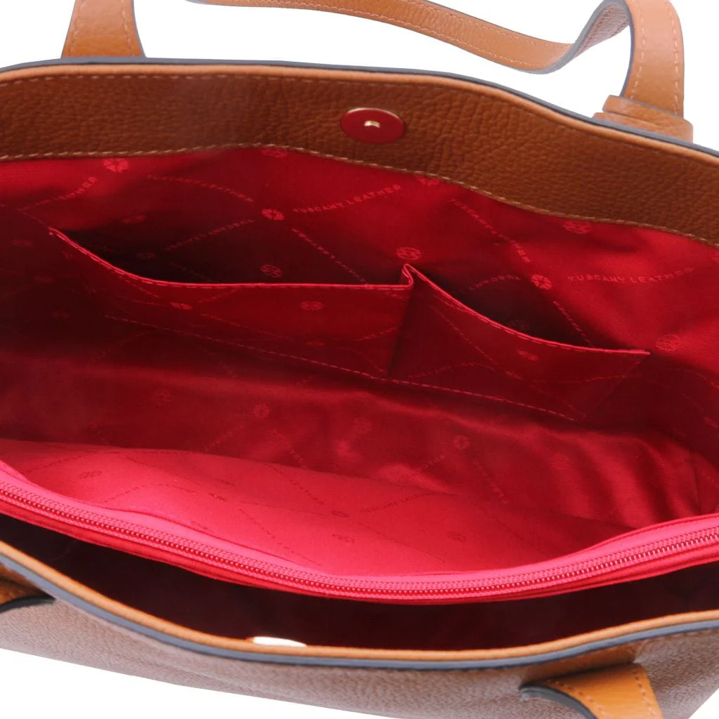 TL Bag - Leather shopping bag | TL141828 - Image 18