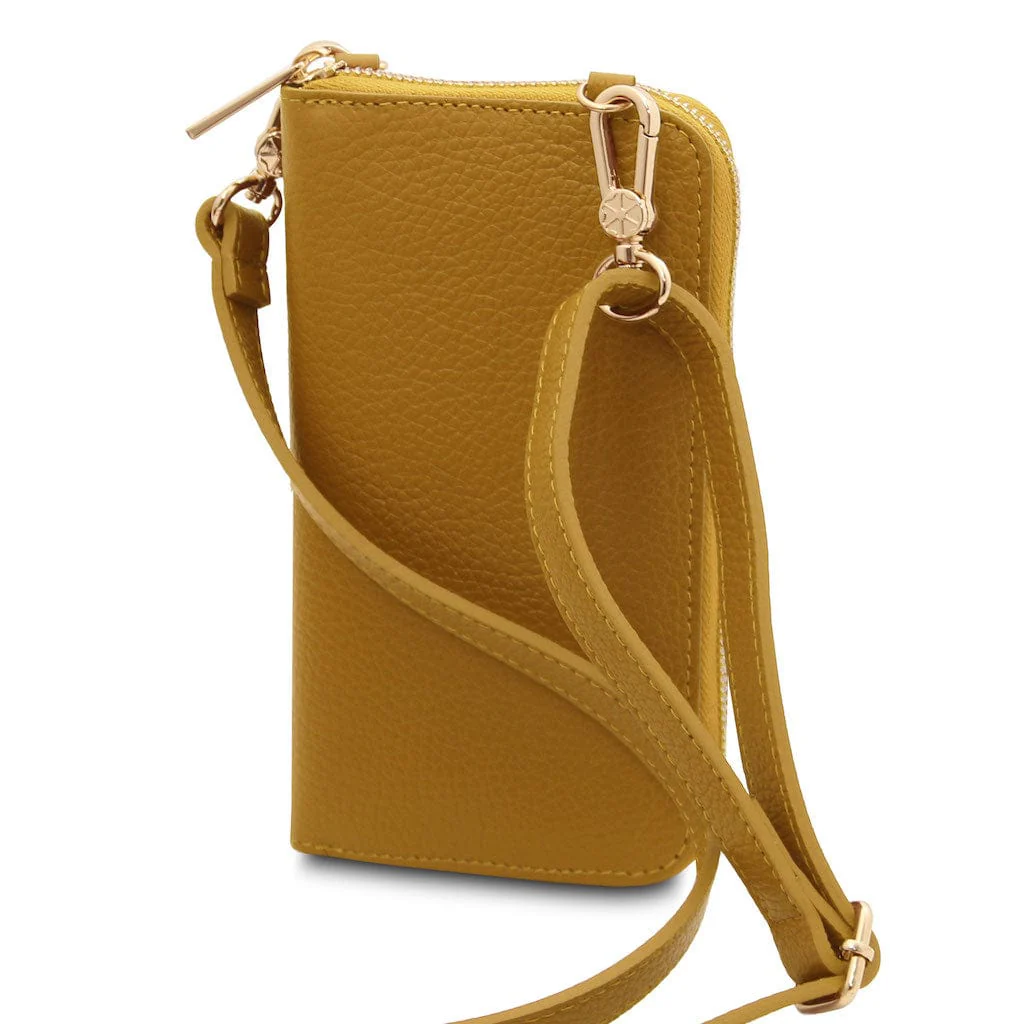 TL Bag - Leather wallet with strap - phone wallet | TL142323 - Image 37