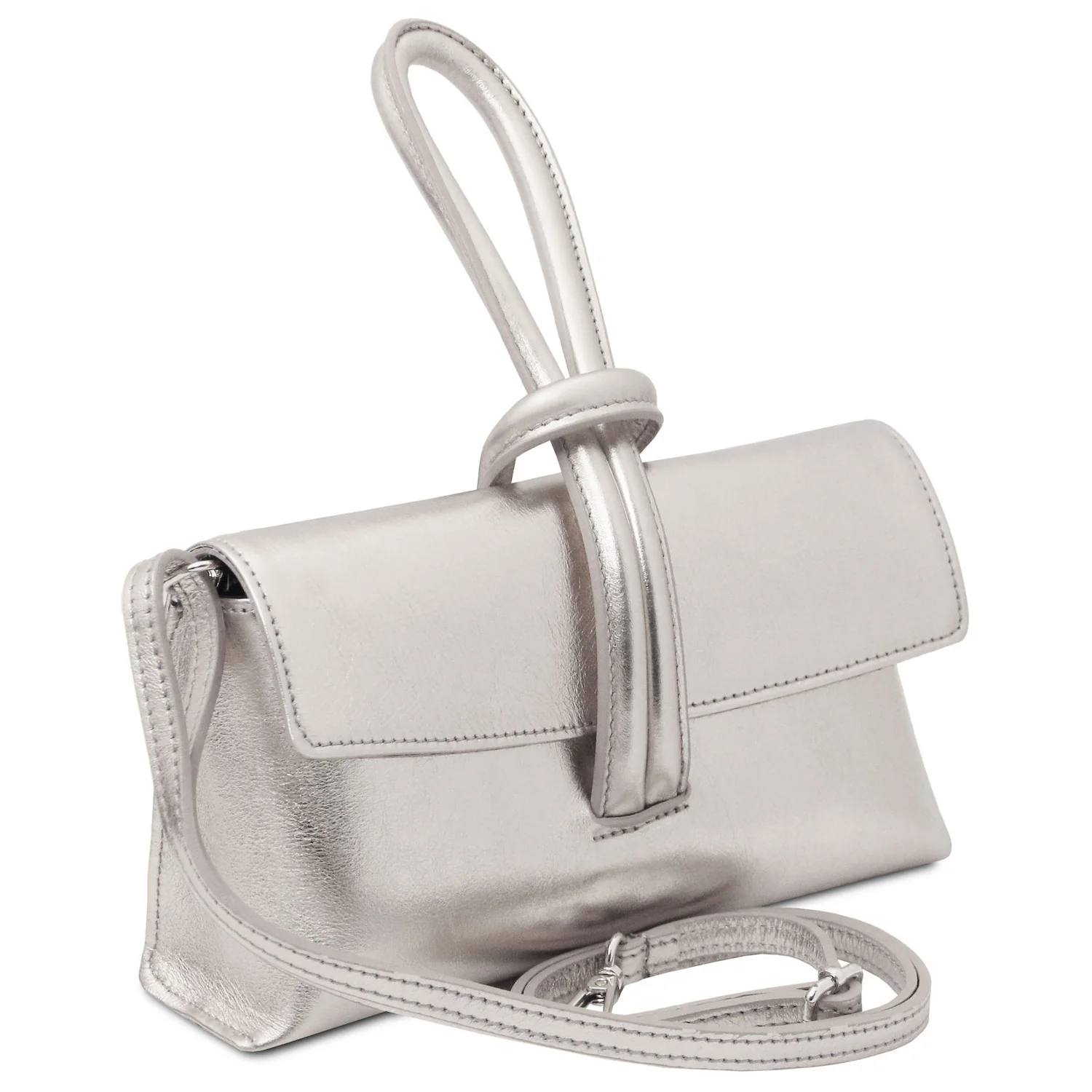 TL Bag - Metallic leather clutch | TL141993 - Image 36