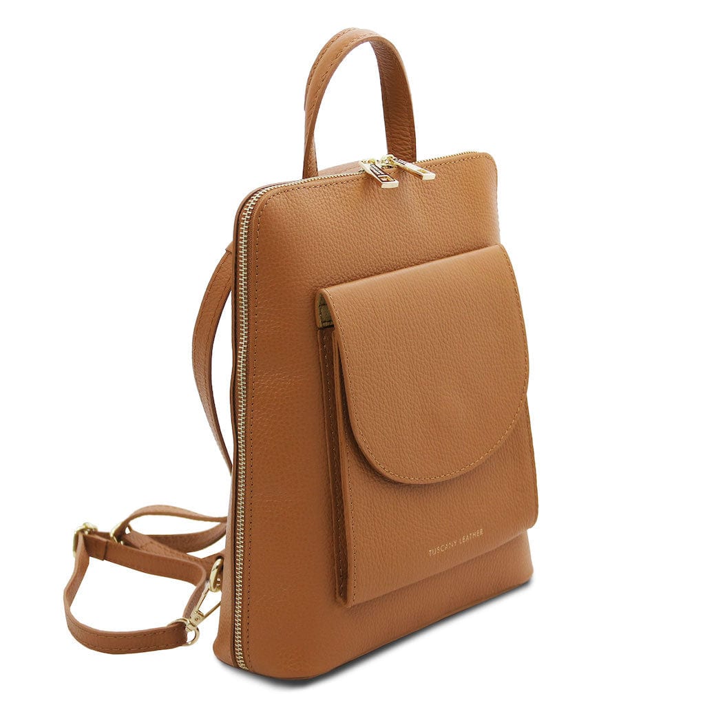 TL Bag - Small Convertible Leather Backpack For Women | TL142092 - Image 33