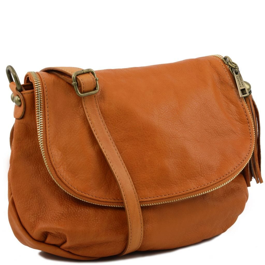 TL Bag - Soft leather shoulder bag with tassel detail | TL141223 - Image 11