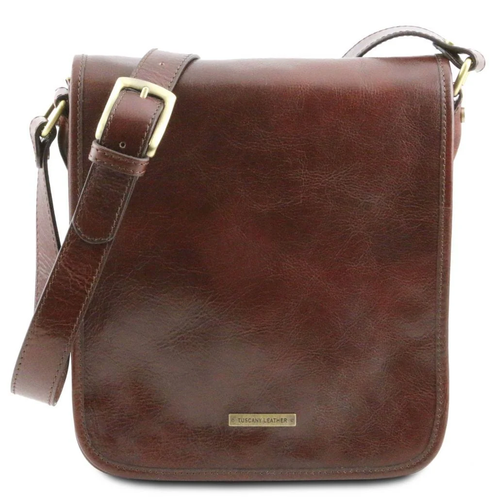 TL Messenger - Two compartment leather shoulder bag | TL141255 - Image 16