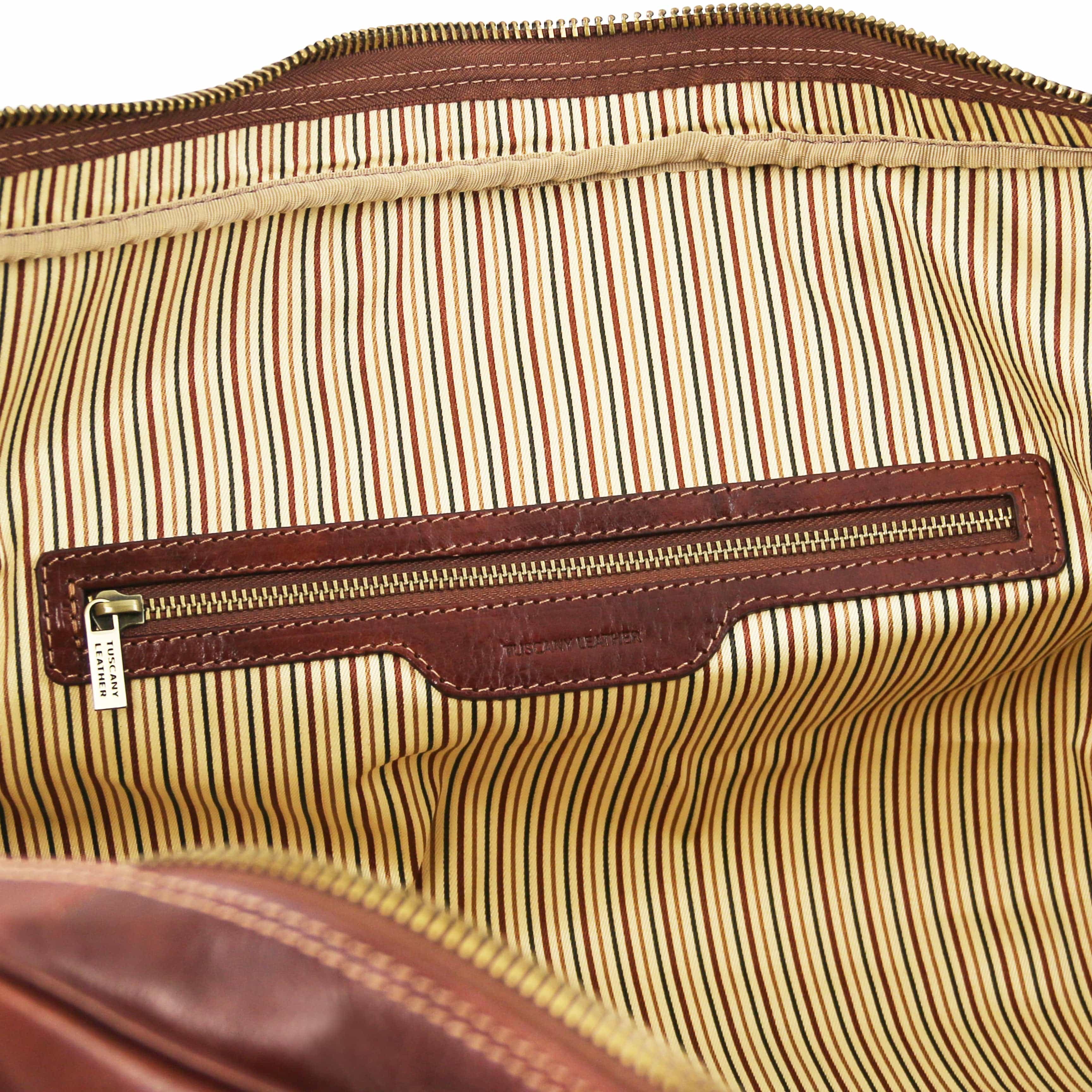 TL Voyager - Travel leather duffle bag - Large size | TL141794 - Image 4