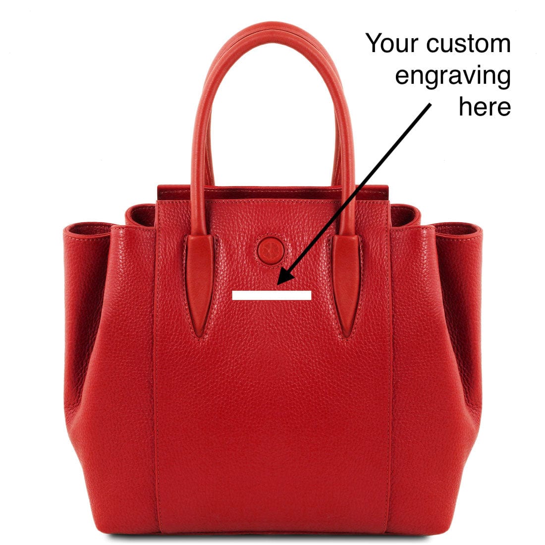 Tulipan - Italian leather handbag | TL141727 - Image 4