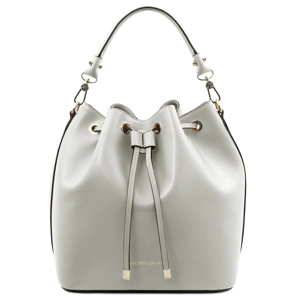 Vittoria - Italian leather bucket bag | TL141531 - Image 27